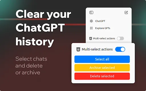 ChatGPT Delete All Chats
