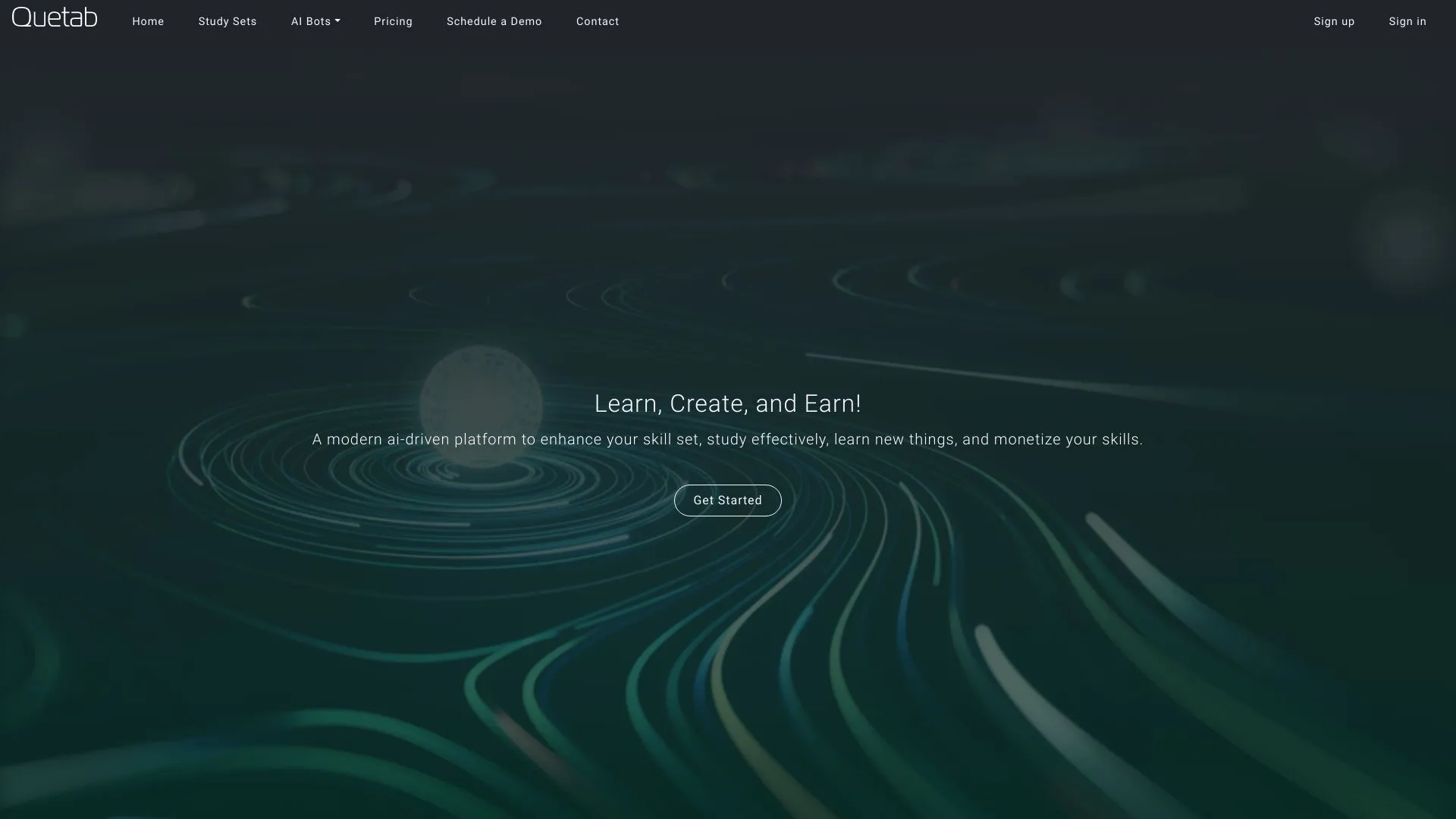 Quetab - AI Flashcard & Quiz Generator
