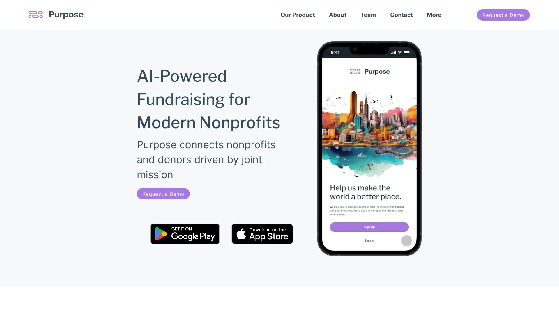Purpose - Impactful Giving