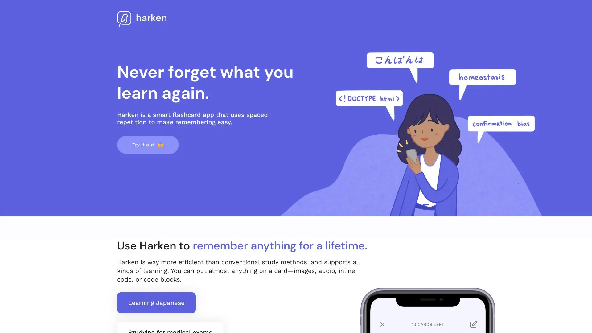 Harken Chrome Extension