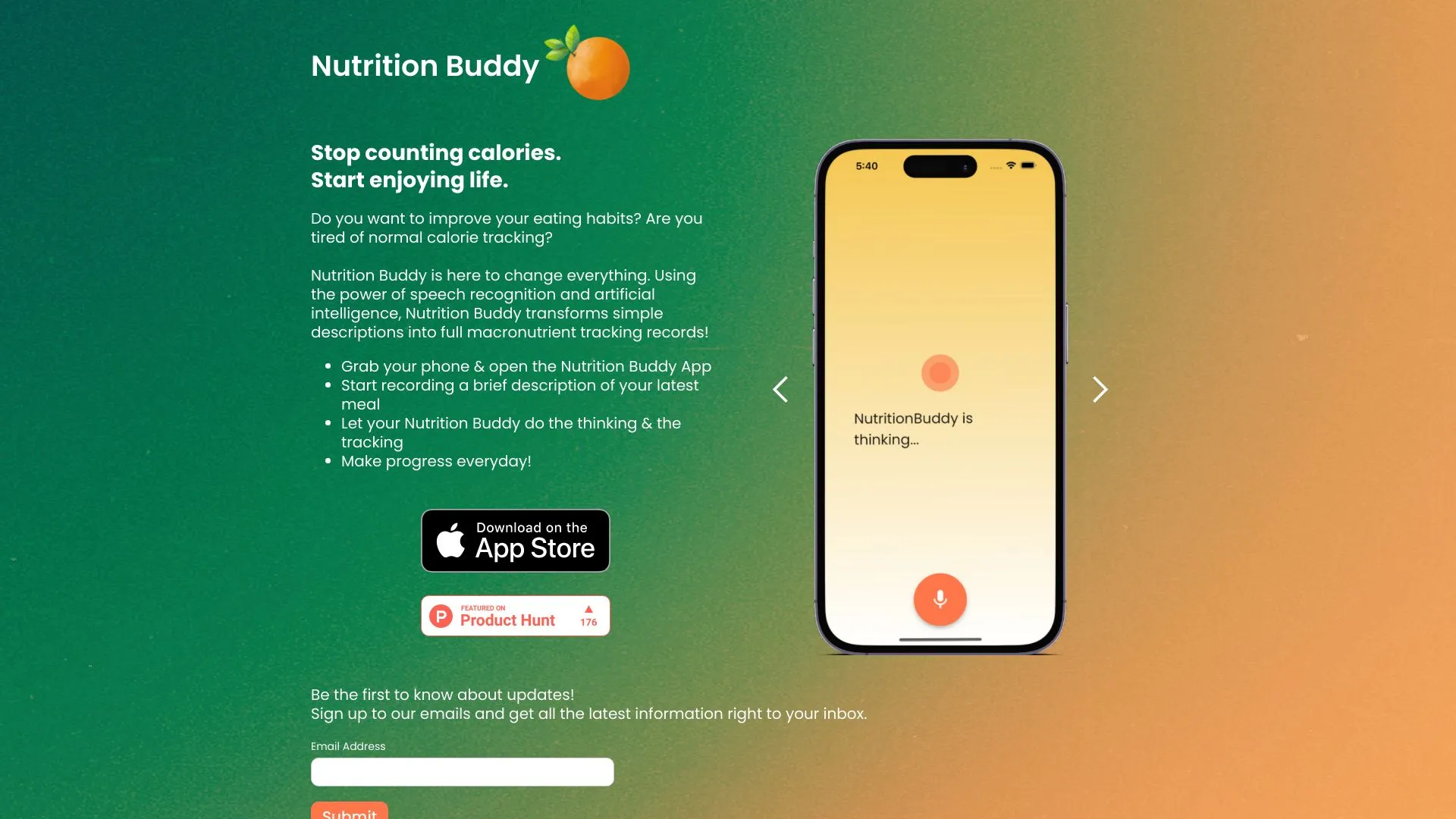 Nutrition Buddy