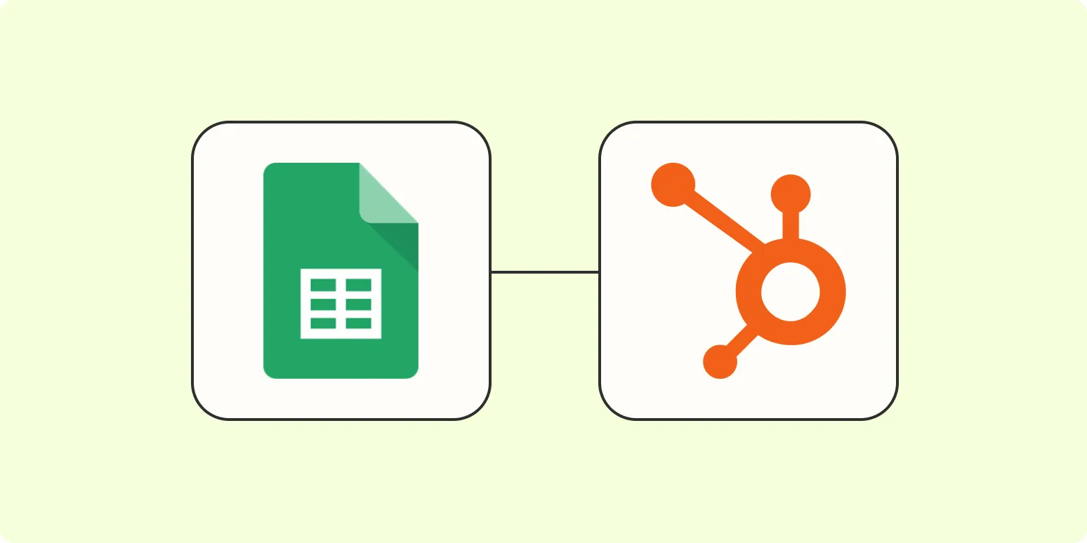 How to update HubSpot contacts from a Google Sheet