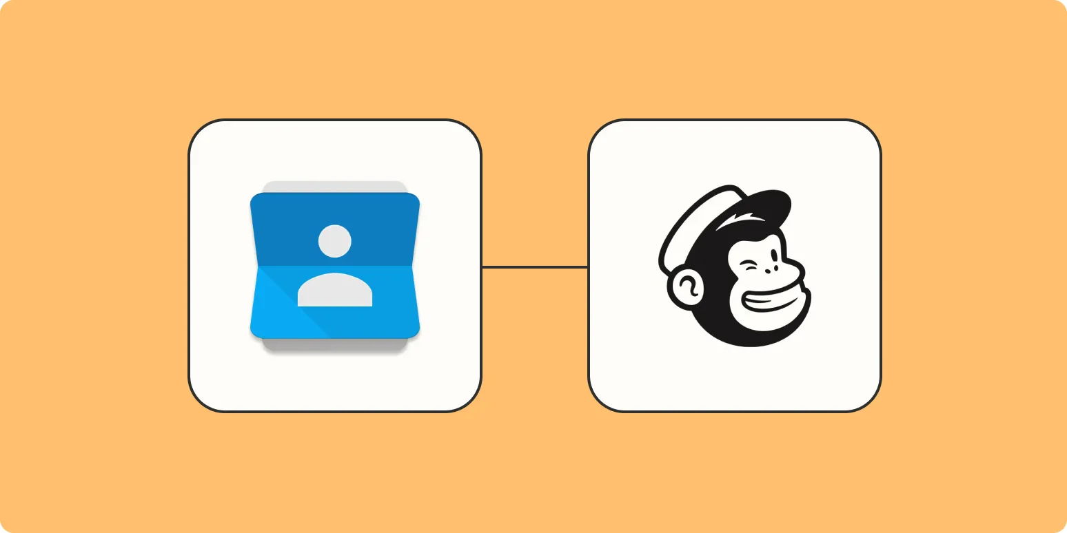 How to add new Google Contacts to Mailchimp