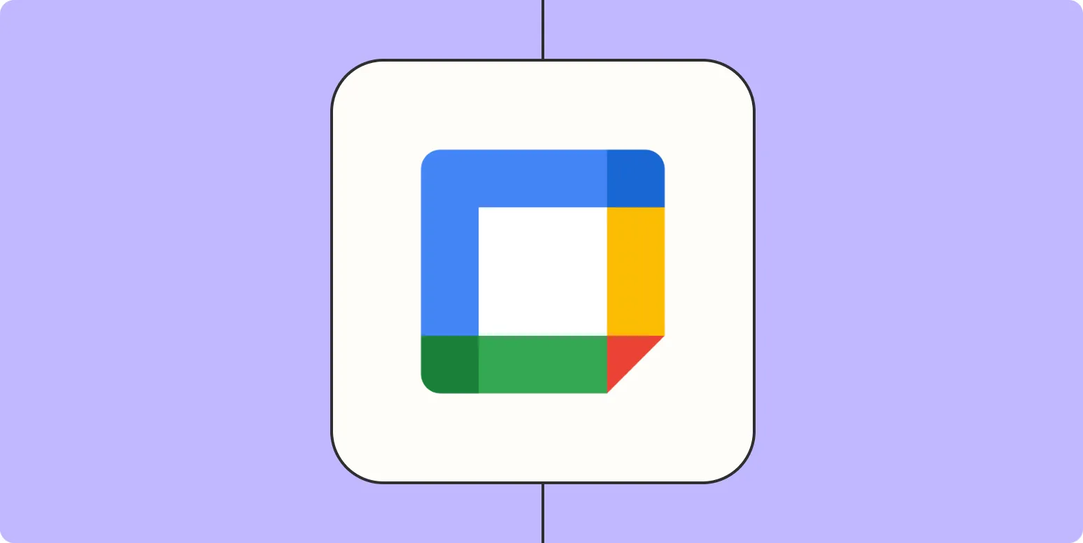 How to create detailed Google Calendar events using Zapier