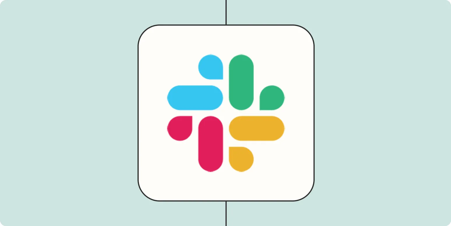 How to format a Slack message in Zapier