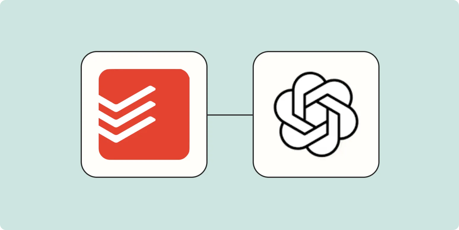 How to create Todoist tasks from voice memos with OpenAI