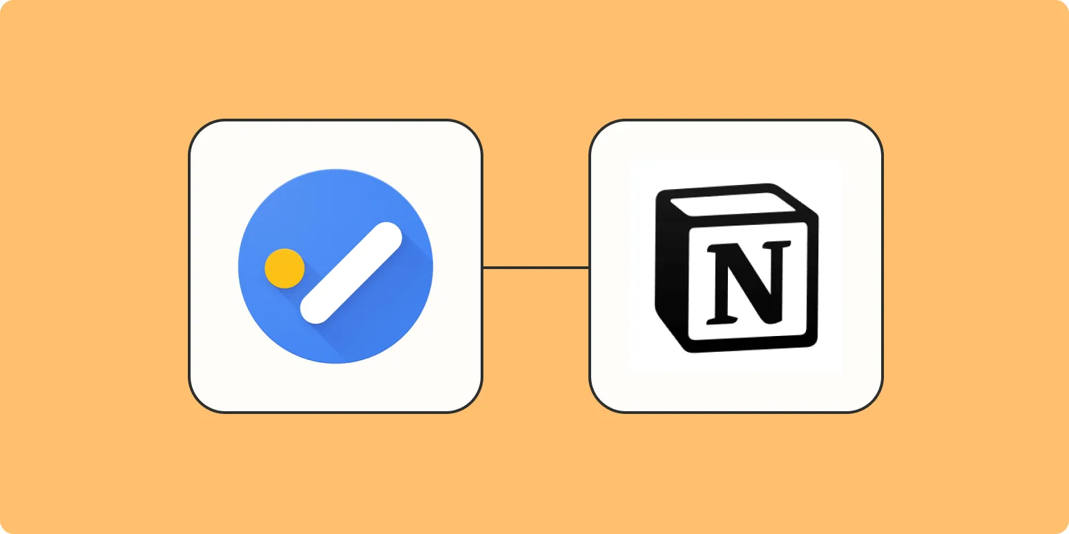 How to automatically add Google Tasks to a Notion database