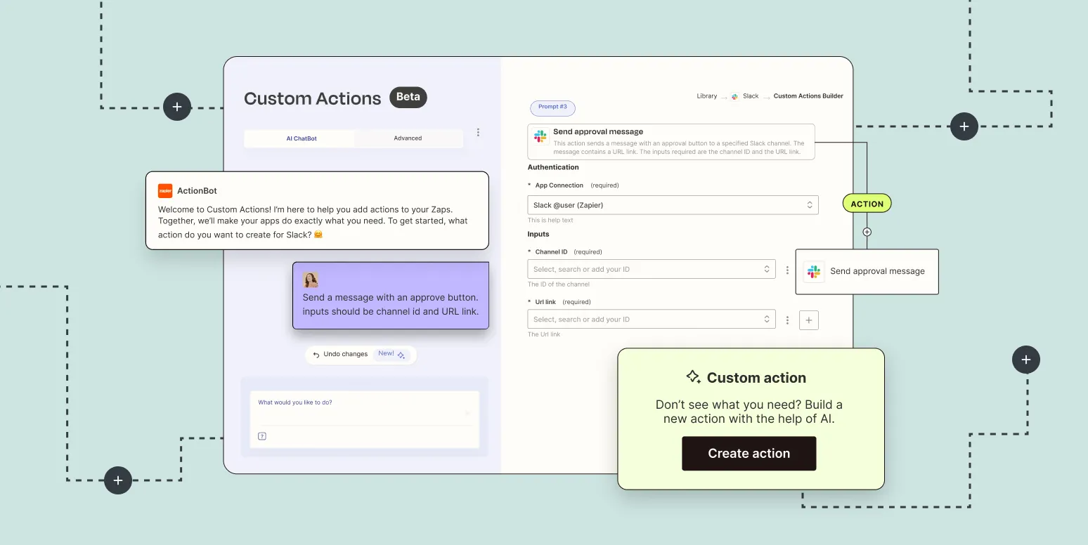 Introducing AI-powered Custom Actions