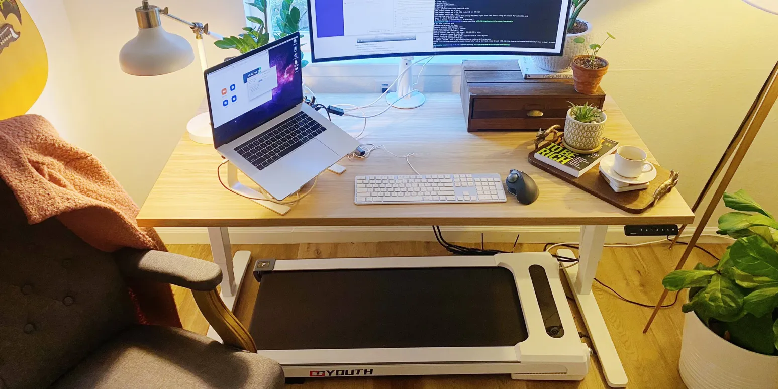 My treadmill desk makes me happier—here's why