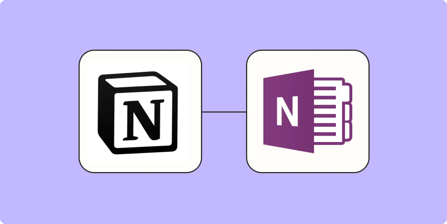 How to create a new note in OneNote from a Notion database