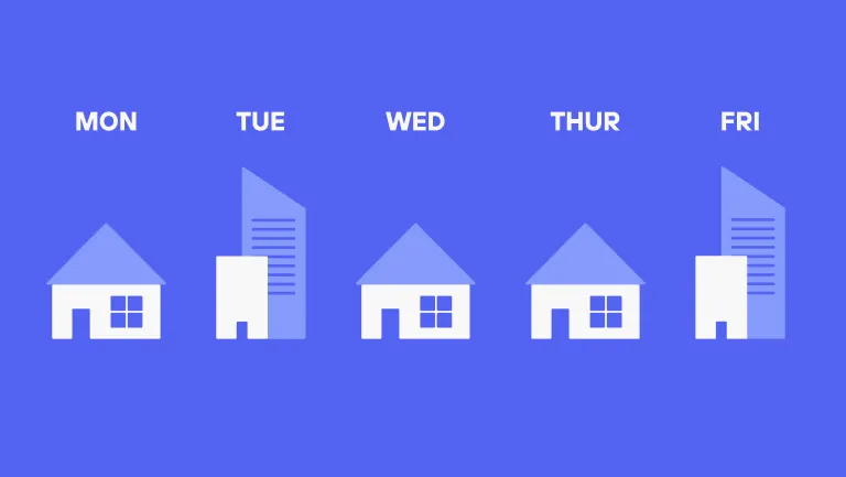 How to implement a hybrid work model