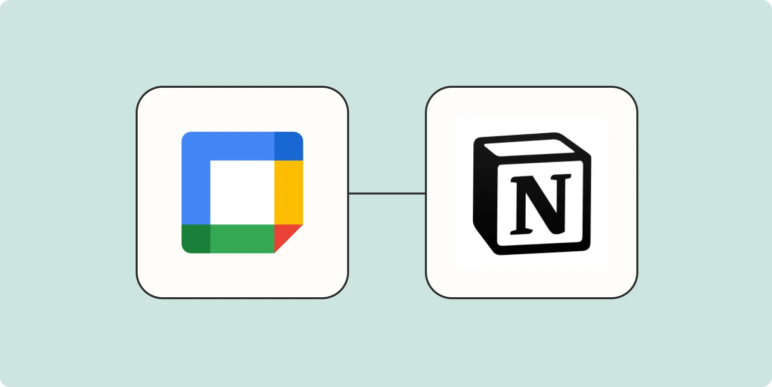 How to add new Google Calendar events to Notion