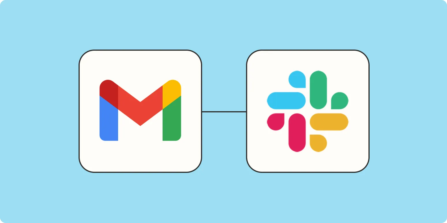Gmail to Slack: How to get Slack notifications for new Gmail messages