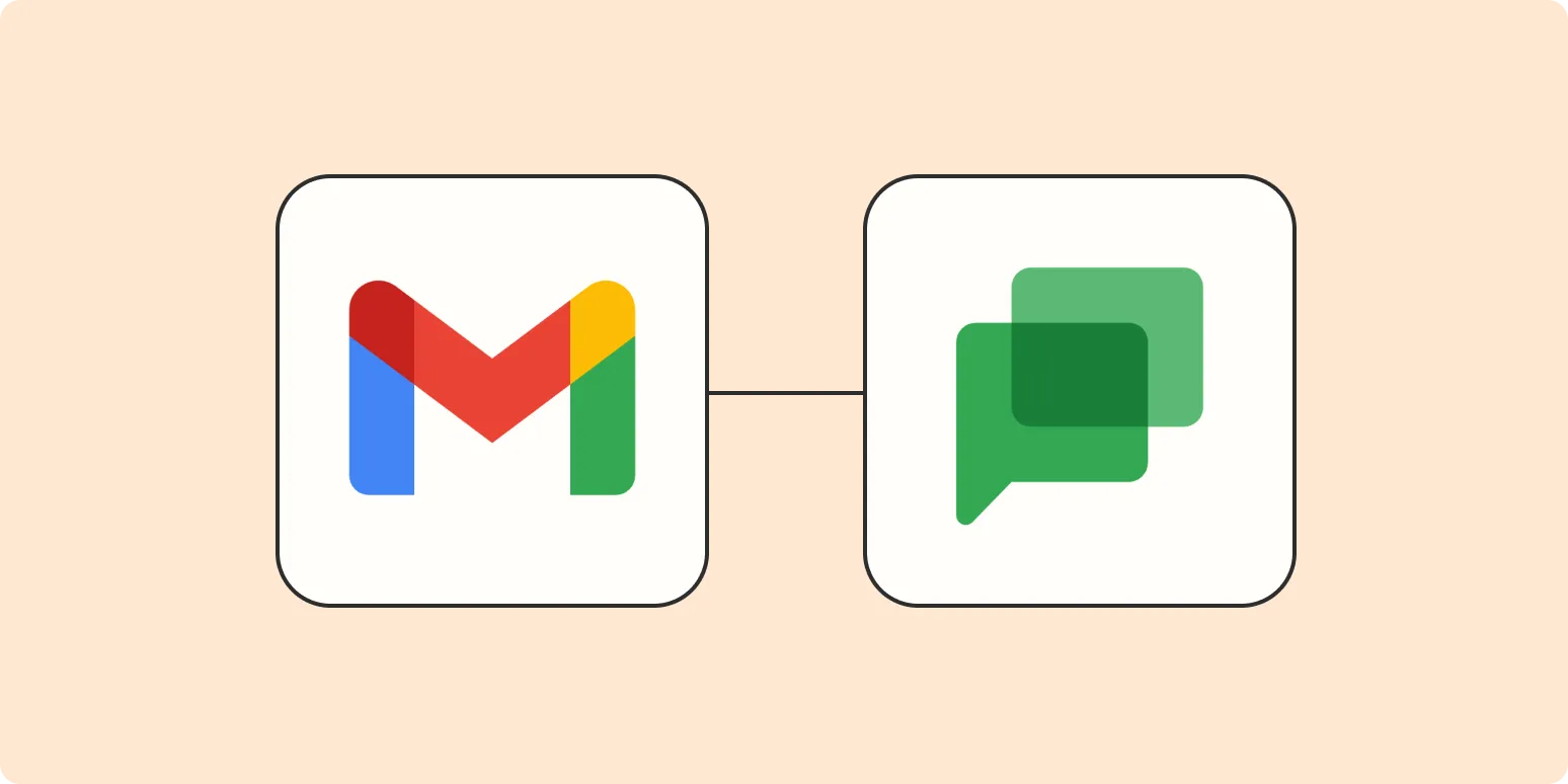 Notify your team about Gmail emails in Google Chat