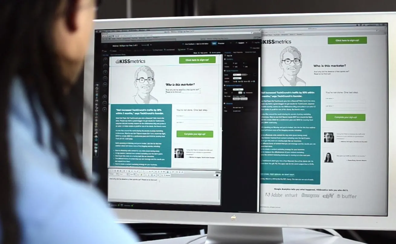 How Kissmetrics Increased Webinar Sign-Up Rates by 1,000%