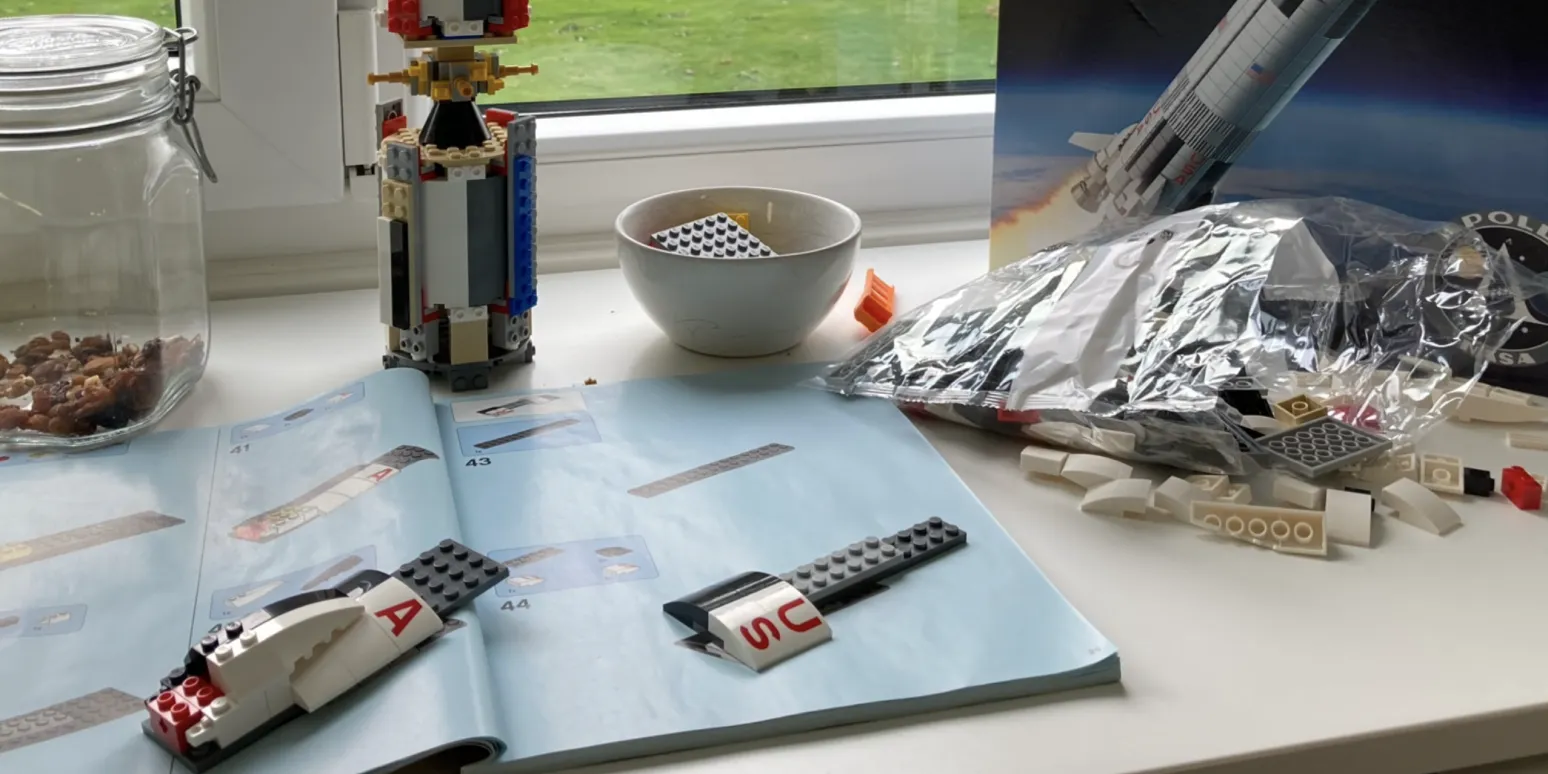 Why you should build LEGO sets at work