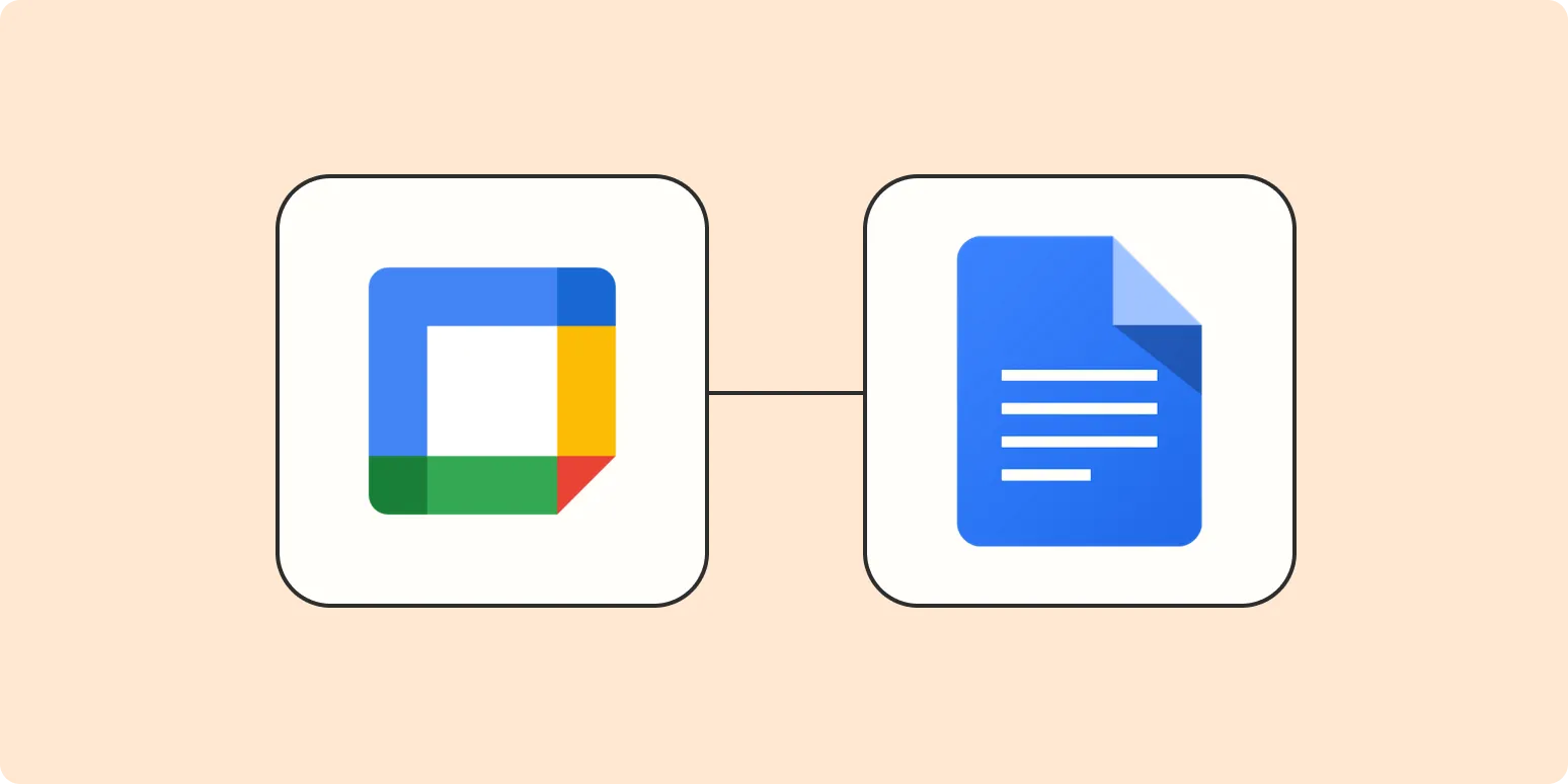 Create an agenda in Google Docs when you schedule a meeting in Google Calendar