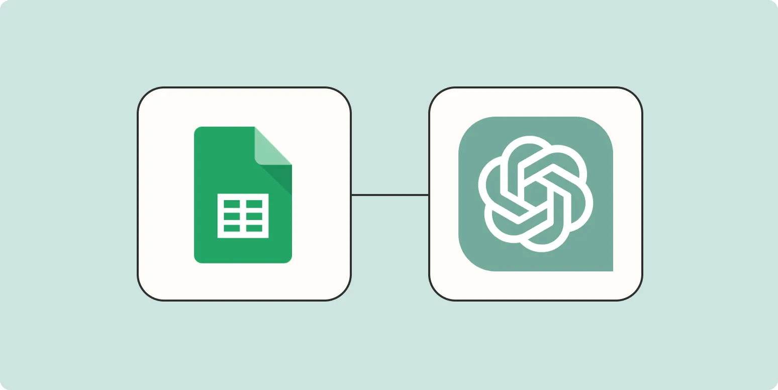 How to connect ChatGPT with Google Sheets