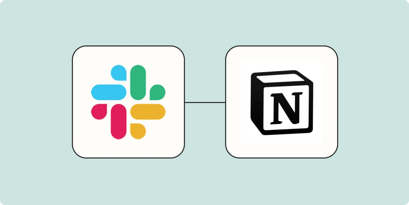 Create Notion tasks from Slack with ChatGPT and Zapier