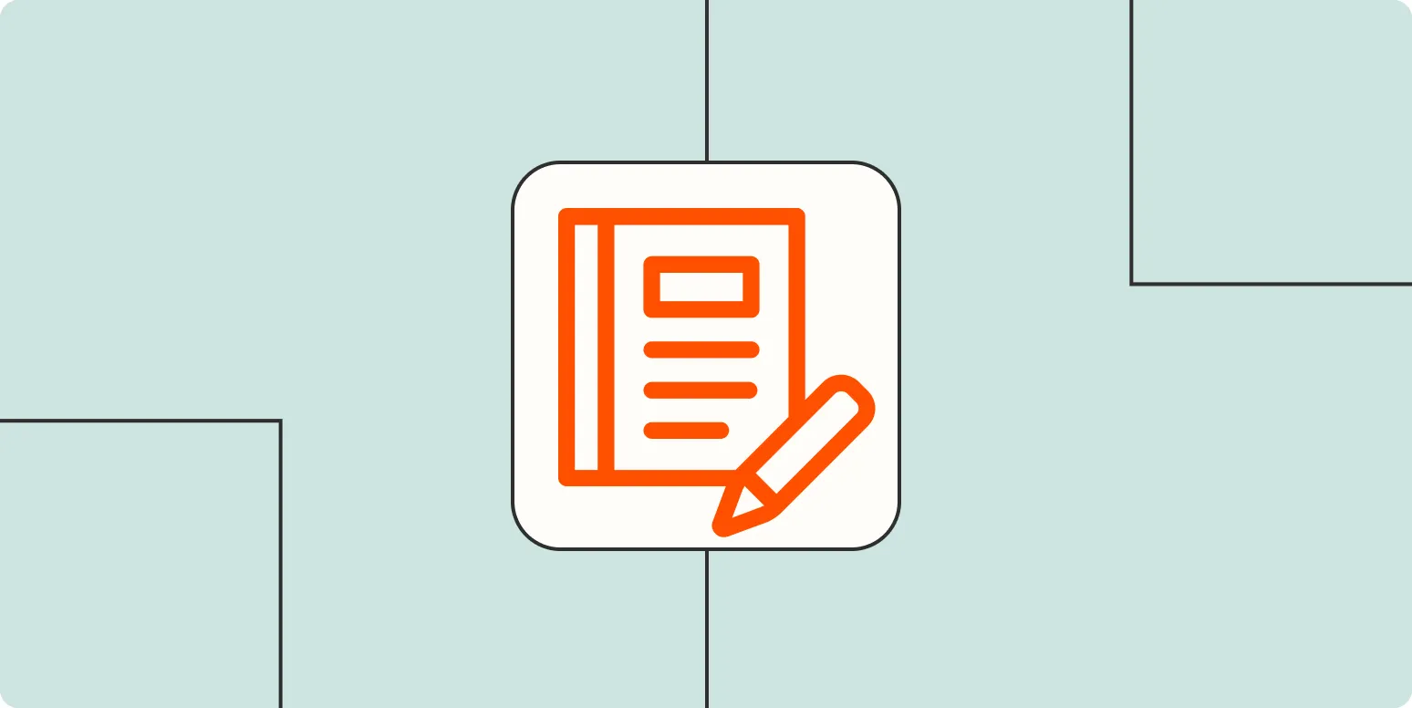 Hate every journaling app? Here's how to build your own.