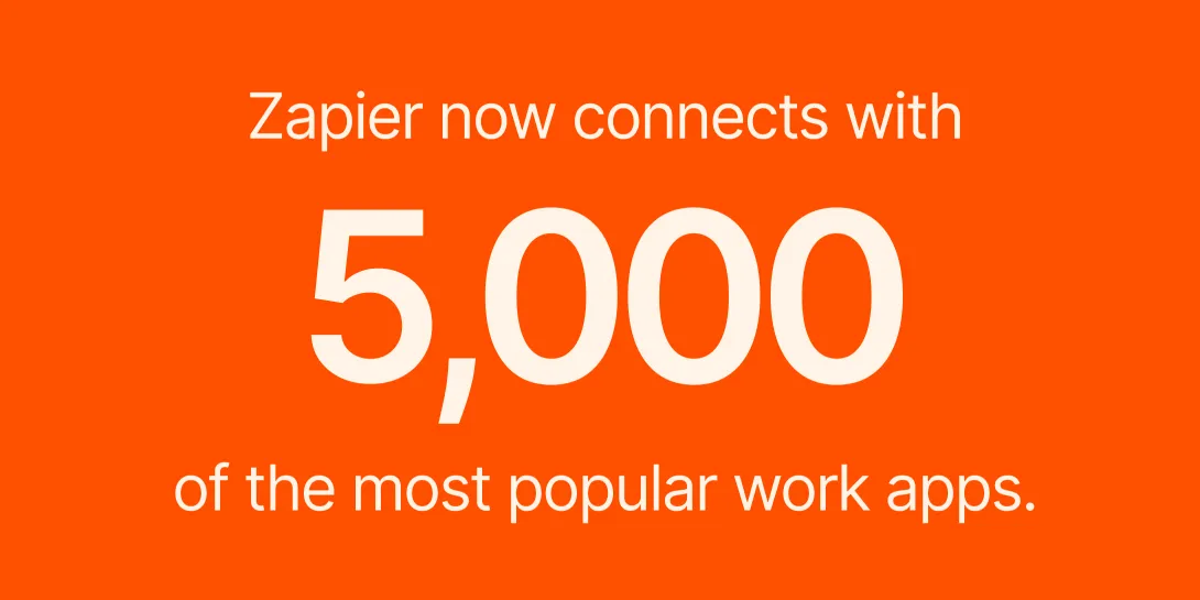 Zapier now connects to 5,000 apps. This is how we got there.