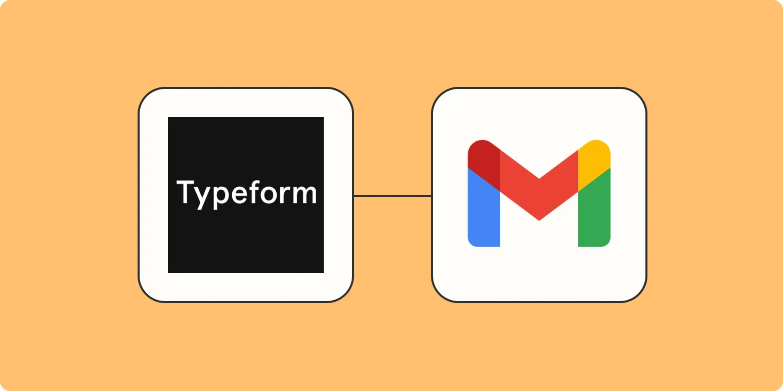 Typeform to Gmail: How to send an email for new Typeform responses
