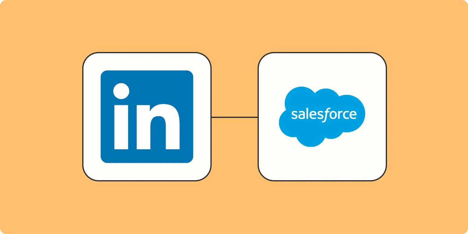How to add leads from LinkedIn Lead Gen Forms to Salesforce