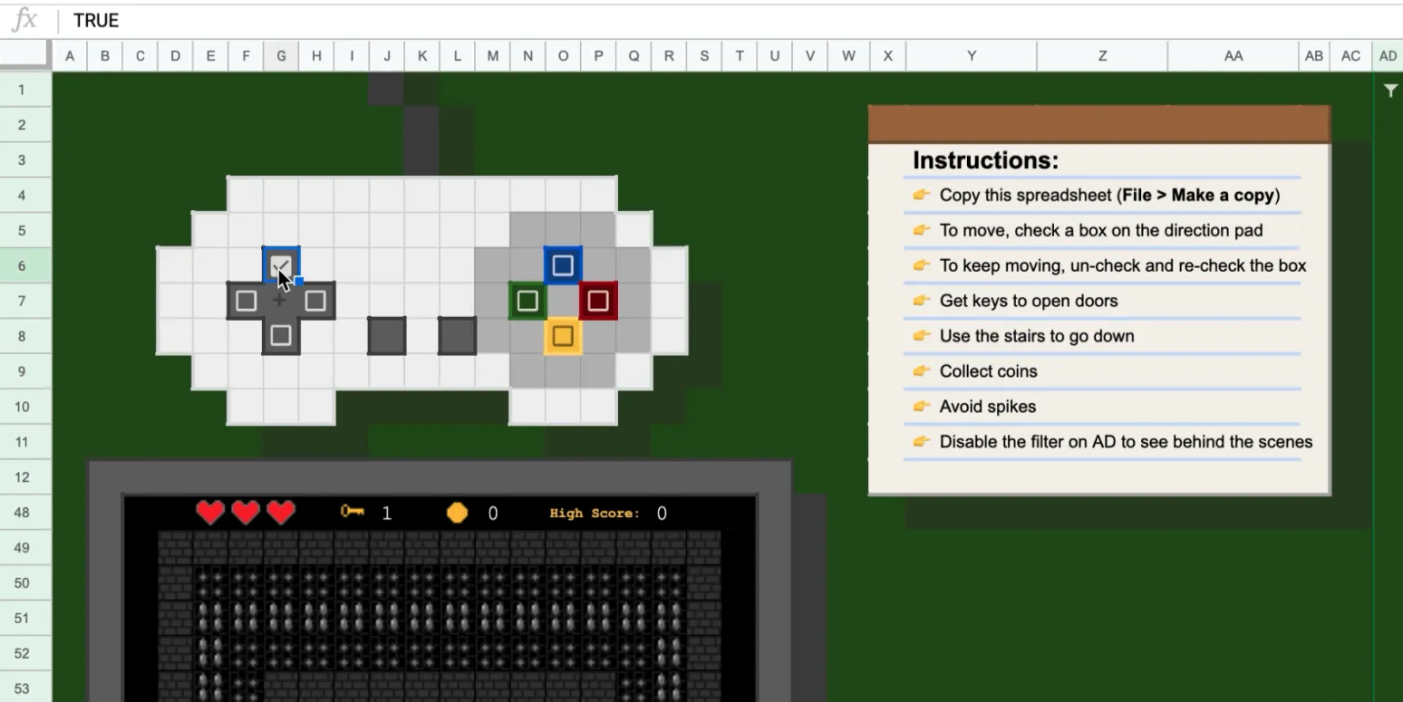 In defense of making spreadsheets for fun