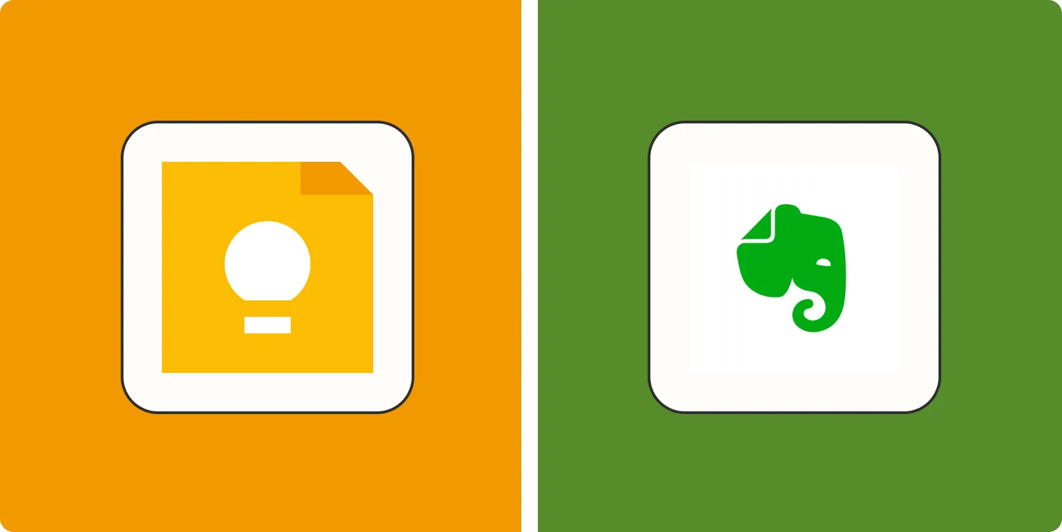 Evernote vs. Google Keep: Which note-taking app should you use? [2025]